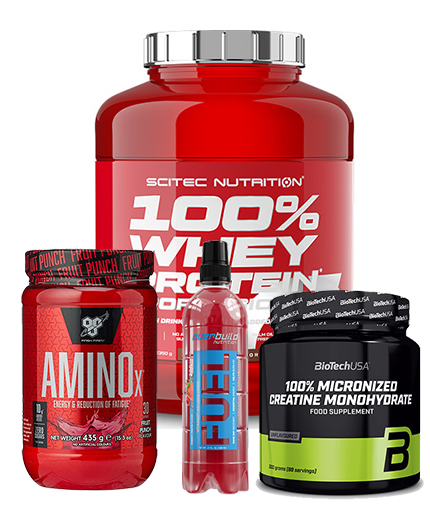 PROMO STACK 100% Whey Protein Professional + 3 CADOURI